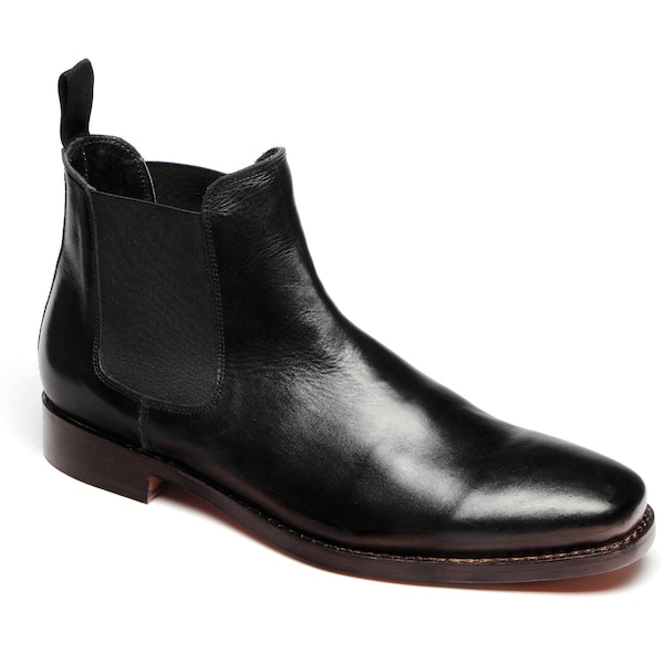 Catesby Heren lederen Goodyear Welted Mayfair Chelsea Boots Smart Casual Dealer schoenen