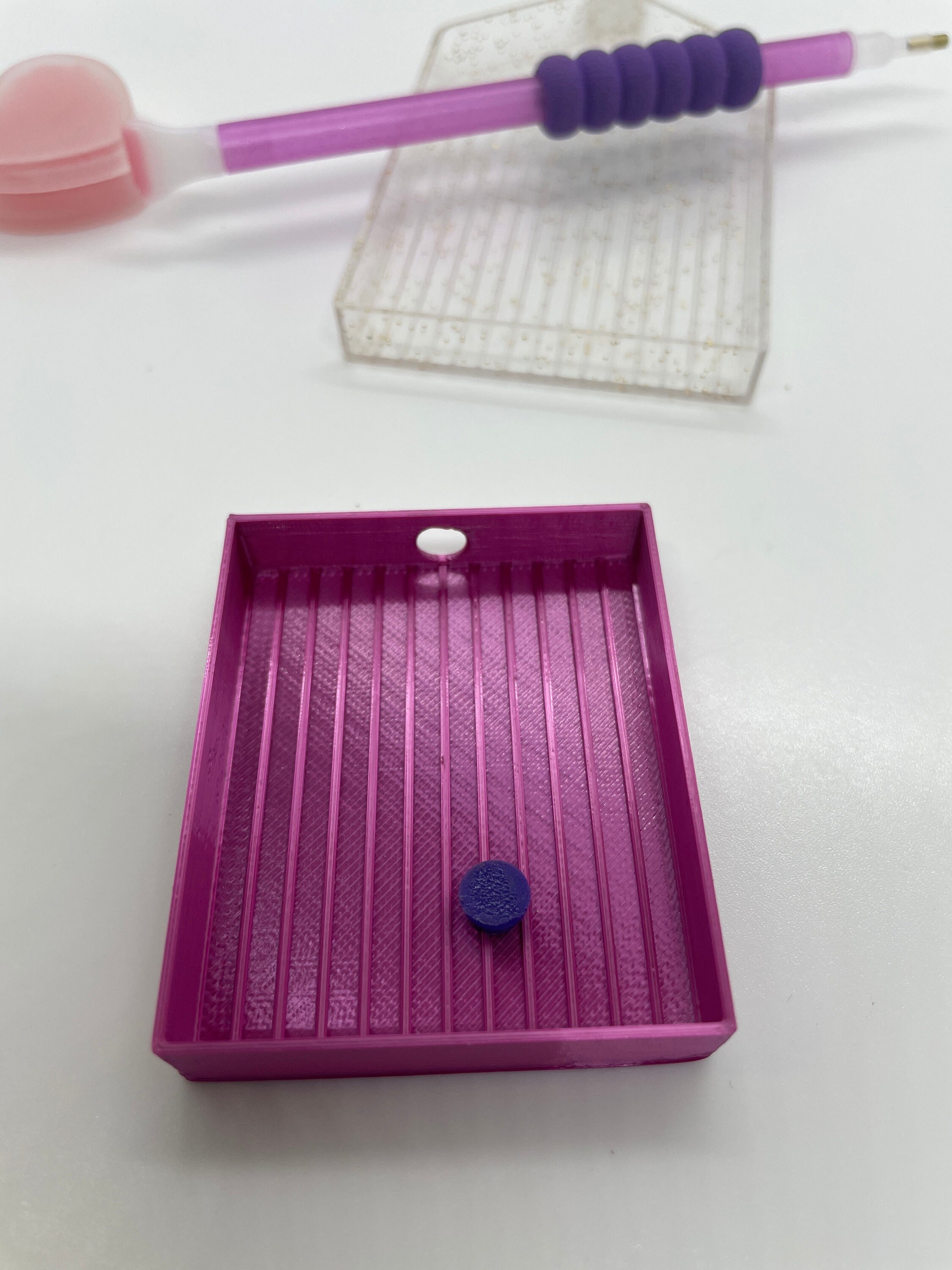 Confetti Stackable Diamond Art Tray, Seven Trays in One for, Diamond Painting Trays