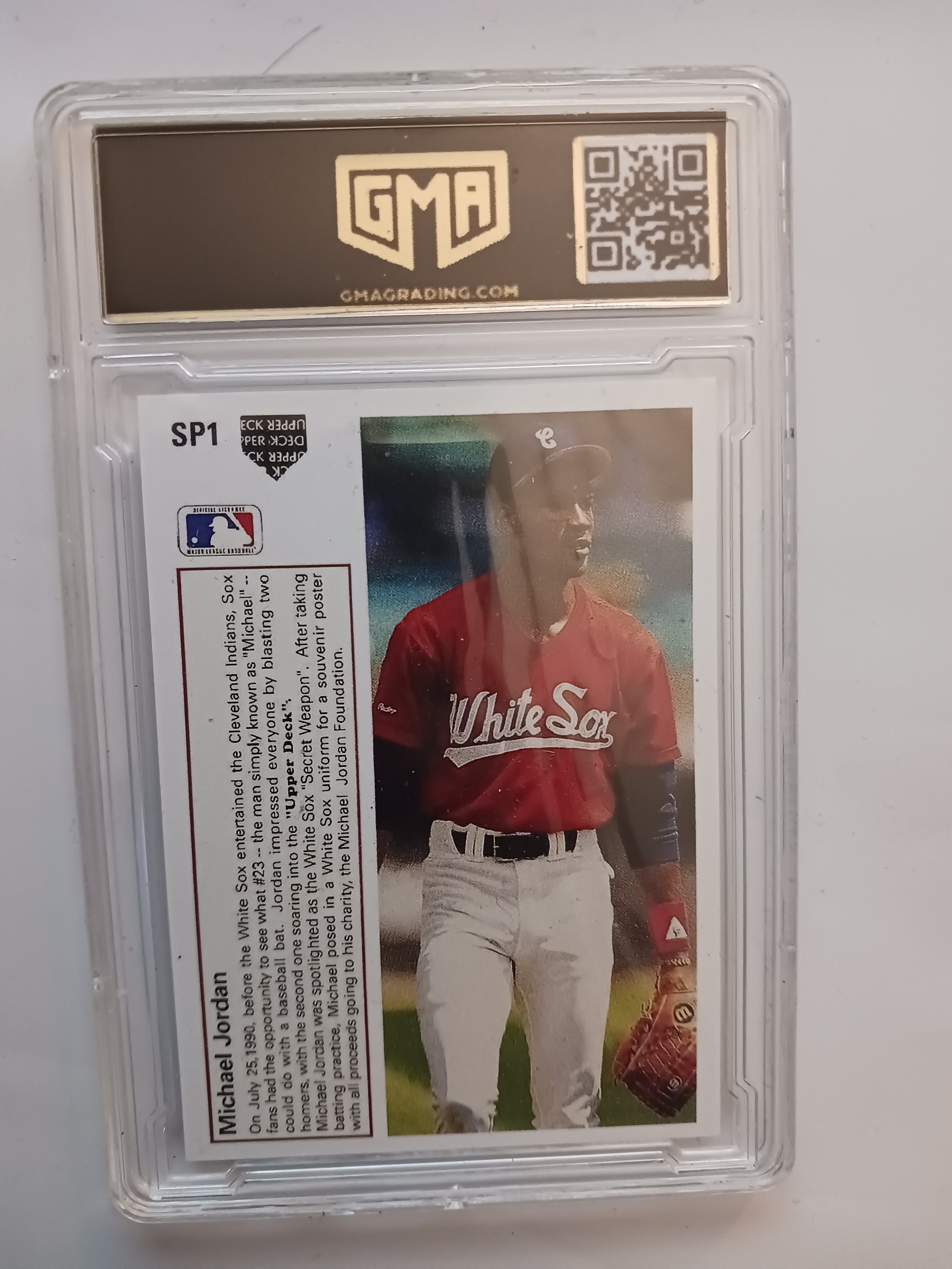 GMA 1991 Upper Deck Michael Jordan Rookie Baseball Card RP Etsy