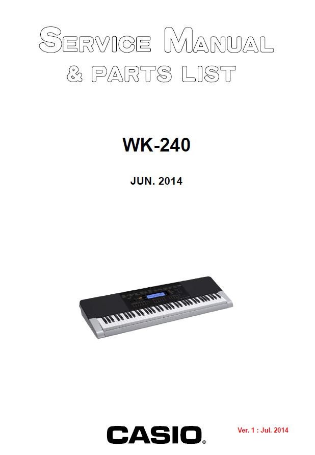 Casio Ver.1 Service PDF - Etsy