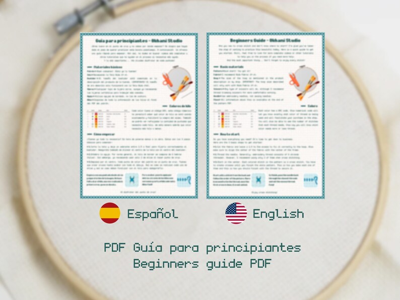 Goldener Fisch Kreuzstichmuster PDF | Einfaches, skurriles Stickdesign mit Sternen, Gold, süßer und eleganter Handarbeits-Download, einfaches Basteln Bild 4
