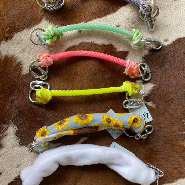 Attachable Rope nose band with hardware