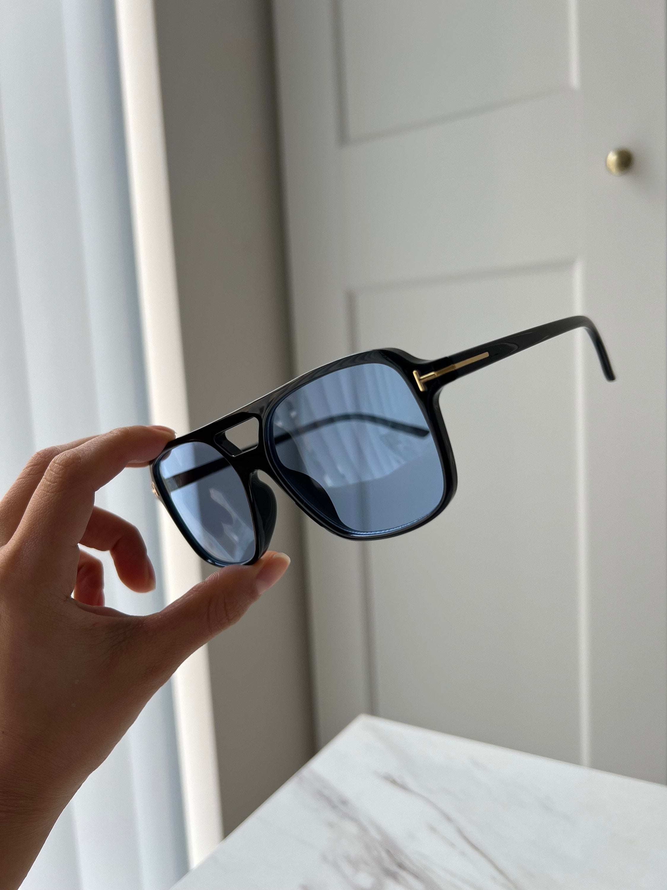 Blue Lense Sunglasses