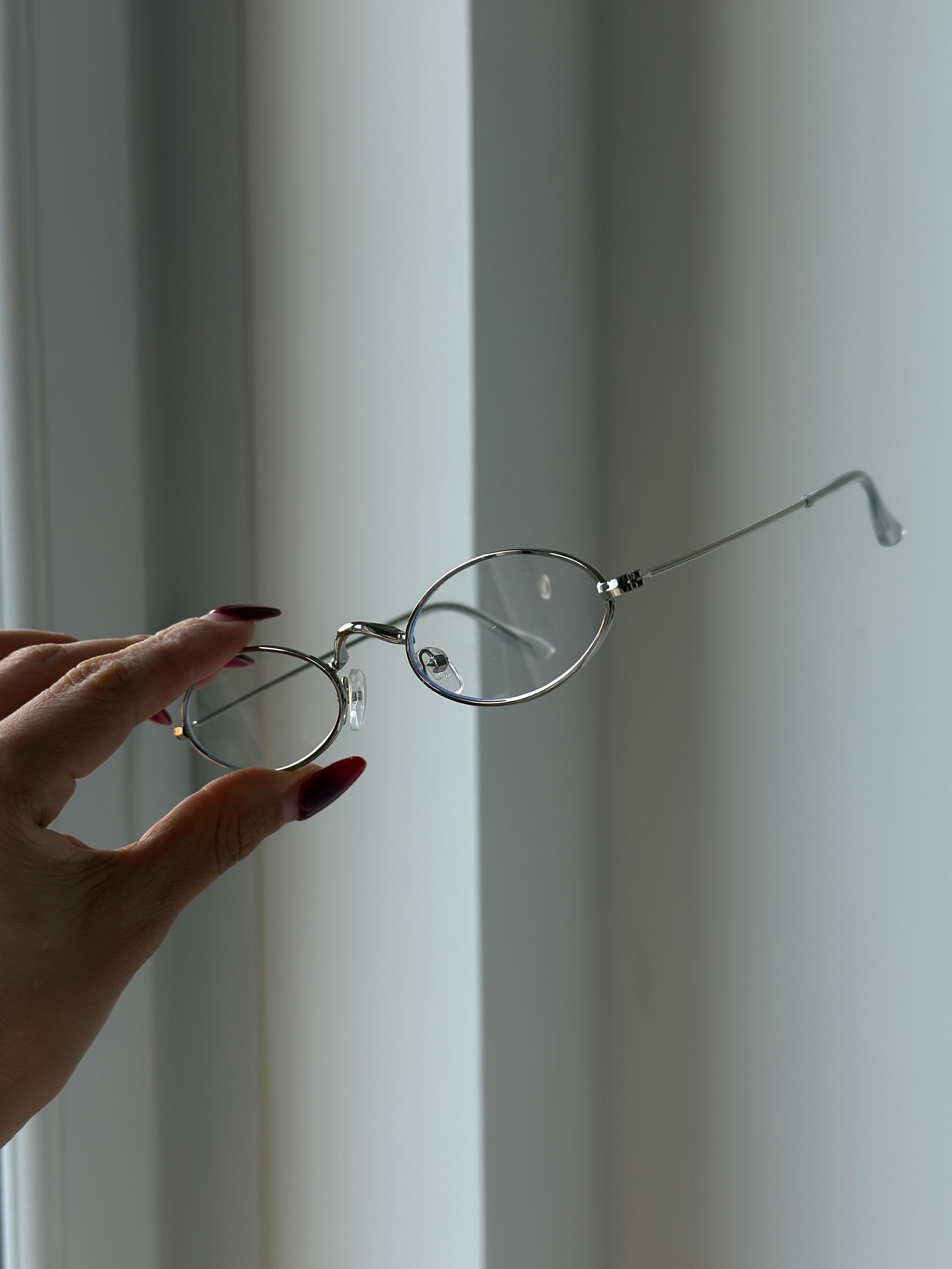 Men Vintage Wire Frame Glasses - Etsy