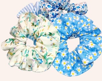 Handmade fabric Scrunchies