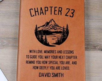 23rd Birthday Gift For Him Personalized Journal - Twenty Three, 23 Years Old, For Son, For Grandson, For Nephew, For Best Friend