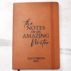 Writer Gift Personalized Custom Journal - Author Gift, Published Author, Student Gift, Poet Gift, Best Writer Ever, Writer Gift Ideas Bild 1
