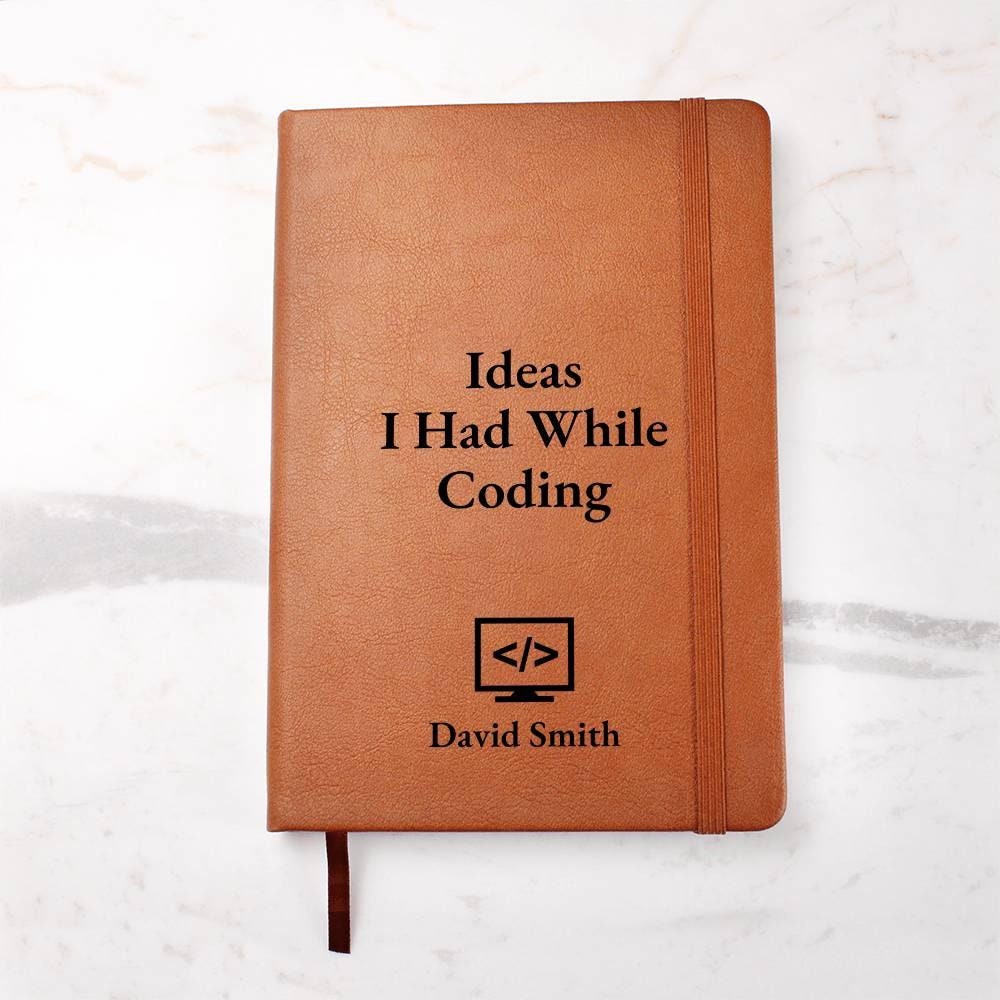 Personalized Coding Gift Custom Journal Notebook - Computer Programmer Gift, Gift For Coders, Developer Gifts, Christmas Gift, Birthday Gift