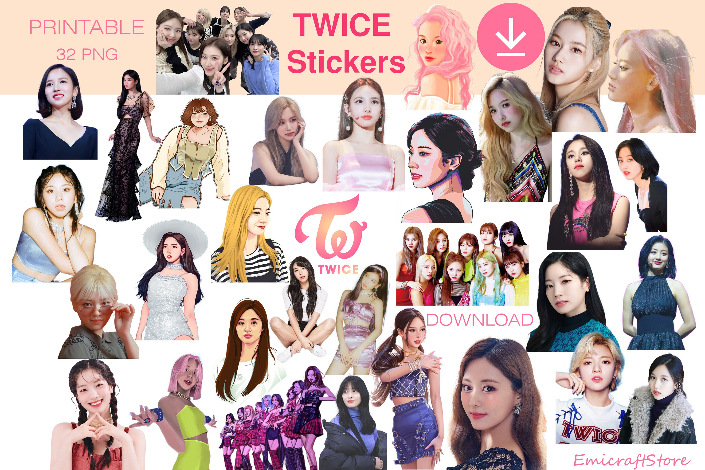 Twice_delights on X: Twaii's Shop logo #Twice #logo   / X