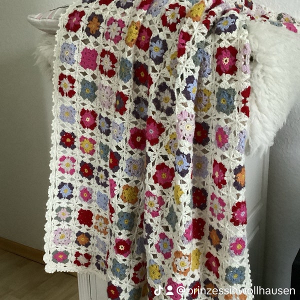 Häkeldecke Granny Square