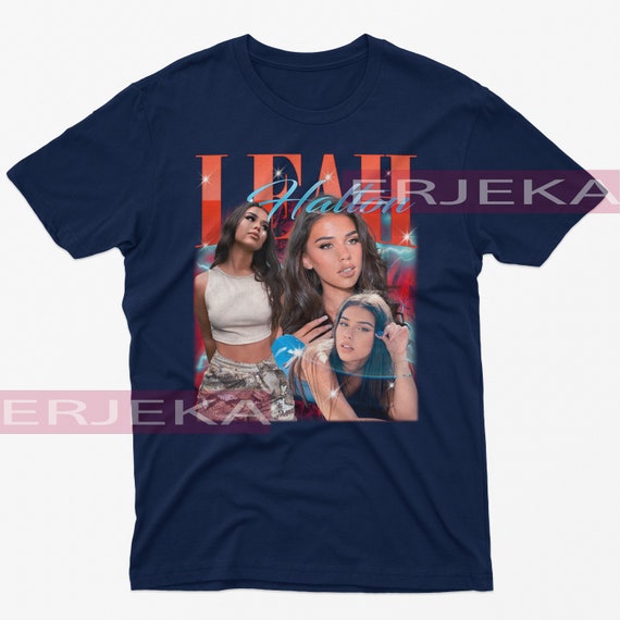 Camicia Leah Halton maglietta Leah Halton magliette vintage Leah Halton camicia retro Leah Halton camicia Tiktok Youtuber celebrita Leah Halton Etsy Italia