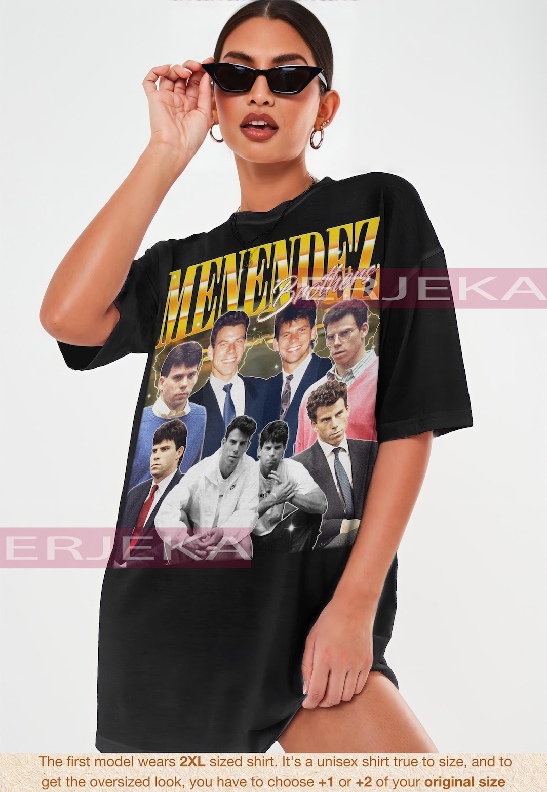 Menendez Brothers Shirt, 80s Erik & Lyle Tee, True Crime Fan Gift