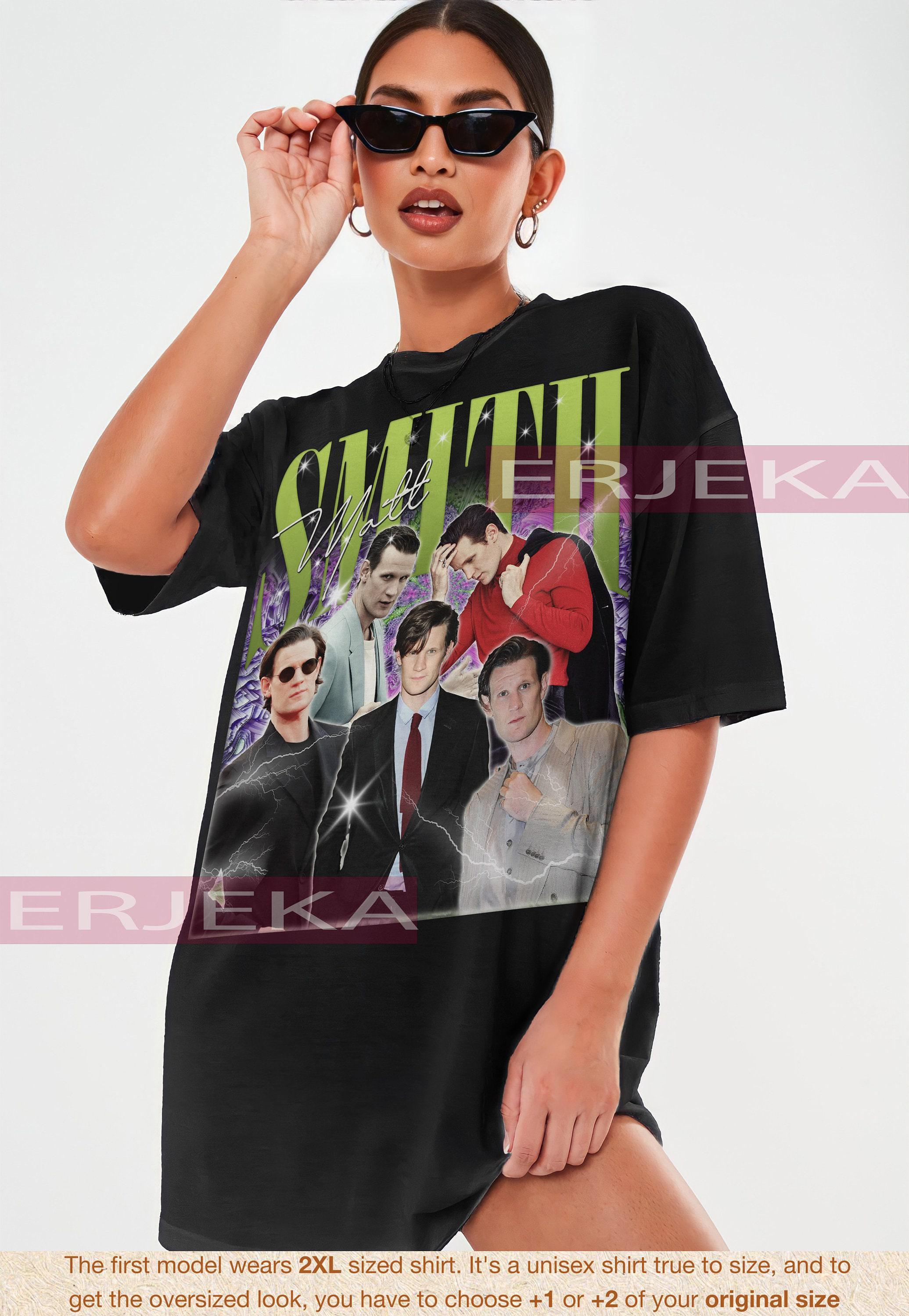 RETRO MATT SMITH Shirt, Matt Smith Vintage, Matt Smith Homage, Matt Smith Fan Tees | Matt Smith Retro 90s Sweater | Matt Smith Merch Gift