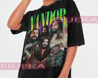 Camiseta retrô Nandor - Camiseta O que fazemos nas sombras, Camiseta O que fazemos nas sombras, Camiseta O que fazemos nas sombras, Produtos Nandor
