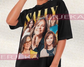 SALLY FIELD Shirt - Sally Field Vintage Hemd, Sally Field Retro 90er Jahre Tshirt, Sally Field Bootleg Tee, Sally Field Pullover