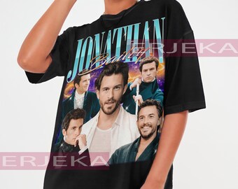 Chemise vintage JONATHAN BAILEY, t-shirt hommage Jonathan Bailey, t-shirts de fan Jonathan Bailey, pull Jonathan Bailey rétro des années 90, Jonathan Bailey