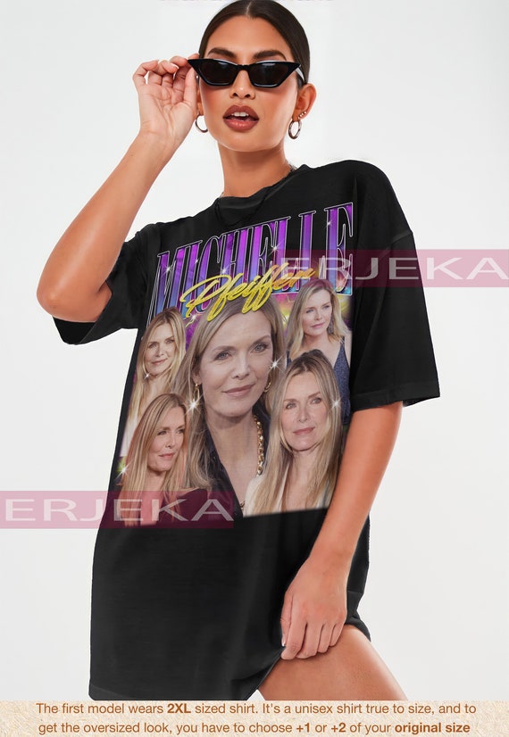 MICHELLE PFEIFFER Retro T-shirt - Michelle Pfeiffer Tribute Shirt 