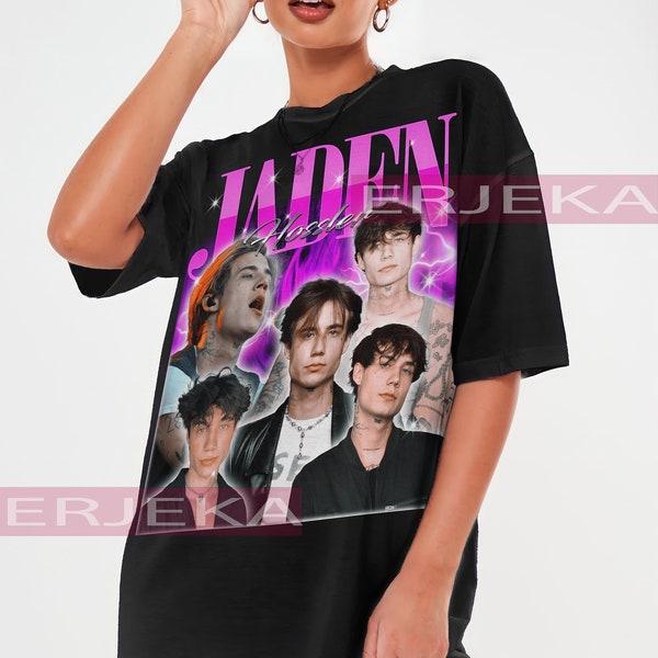 Camisa retro Jaden Hossler, Camisa Jxdn, Jxdn Sweathsirt, Jxdn Merch, Nessa Barett, Jaden Hossler, Jxdn Regalo para fan