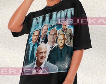 Retro Comfort Elliot Stabler And Olivia Benson Shirt, Elliot And Olivia Tshirt, Law And Order SVU Tee, 90s Graphic Tee, 90s Movie Tshirt