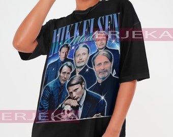 Mads Mikkelsen Shirt, Vintage Hannibal Lecter, Hannibal Shirt, Mads Mikkelsen Tshirt, Mads Mikkelsen Sweatshirt, Mads Mikkelsen Tees