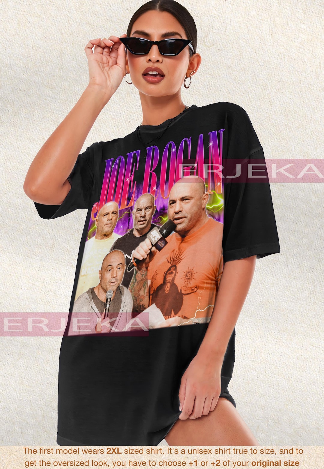 Joe Rogan Tshirt, Joe Rogan Shirt, Comedian Joe Rogan Vintage Tees, Joe ...