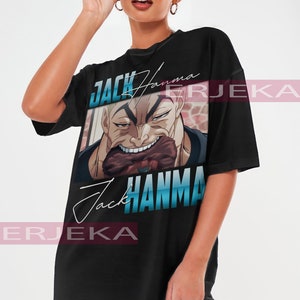 Baki T Shirt 100% Cotton Baki Jack Hanma Ganondorf Katekyo Hitman