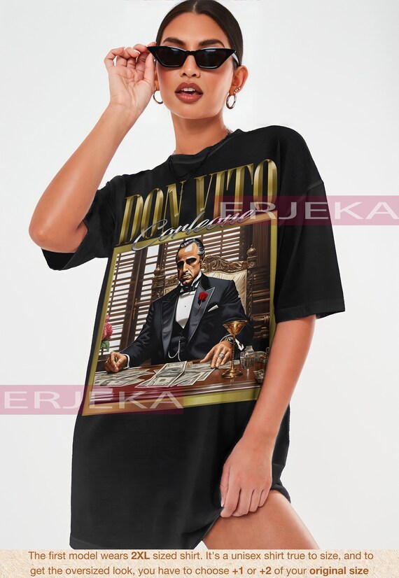 VITO CORLEONE Shirt | Vito Corleone the Godfather Vintage T-shirt 
