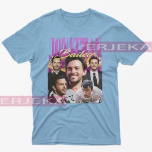 JONATHAN BAILEY Vintage Shirt, Jonathan Bailey Homage Tshirt, Jonathan Bailey Fan Tees, Jonathan Bailey Retro 90s Sweater, Jonathan Bailey image 5