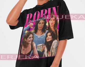 Camicia ROBIN SCHERBATSKY, T-shirt omaggio a Robin Scherbatsky, How I Met Your Mother Vintage Retro Bootleg Merch, Fan di Robin Scherbatsky