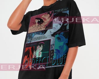 PERFECT BLAUW Mima Kirigoe-shirt, perfect blauw hommage-shirt, perfect blauw T-shirt, perfect blauw Satoshi Kon-sweater, anime Otaku-merchandisecadeau