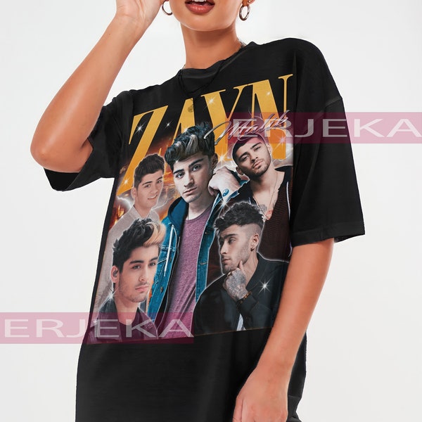 ZAYN MALIK Shirt, Vintage Zayn Malik Homage Shirt Retro 90s, Zayn Malik Boyband Shirt, Zayn Malik Concert Shirt, Zayn Malik Fan Shirt Gift