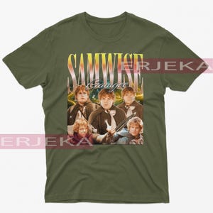SAMWISE GAMGEE Shirt, Samwise Gamgee Vintage Shirt, Samwise Gamgee Retro 90er Jahre Tshirt, Samwise Gamgee Bootleg Tee, Samwise Gamgee Pullover Bild 6