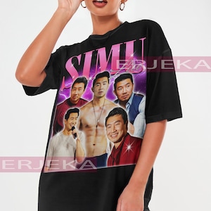 RETRO SIMU LIU シャツ、キムのコンビニ シャツ、Simu Liu ファン T シャツ、Simu Liu オマージュ T シャツ、Simu Liu レトロ 90 年代セーター、Simu Liu グッズ