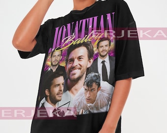 Camisa vintage de Jonathan Bailey, camiseta homenaje a Jonathan Bailey, camisetas de fans de Jonathan Bailey, suéter retro de los 90 de Jonathan Bailey, Jonathan Bailey