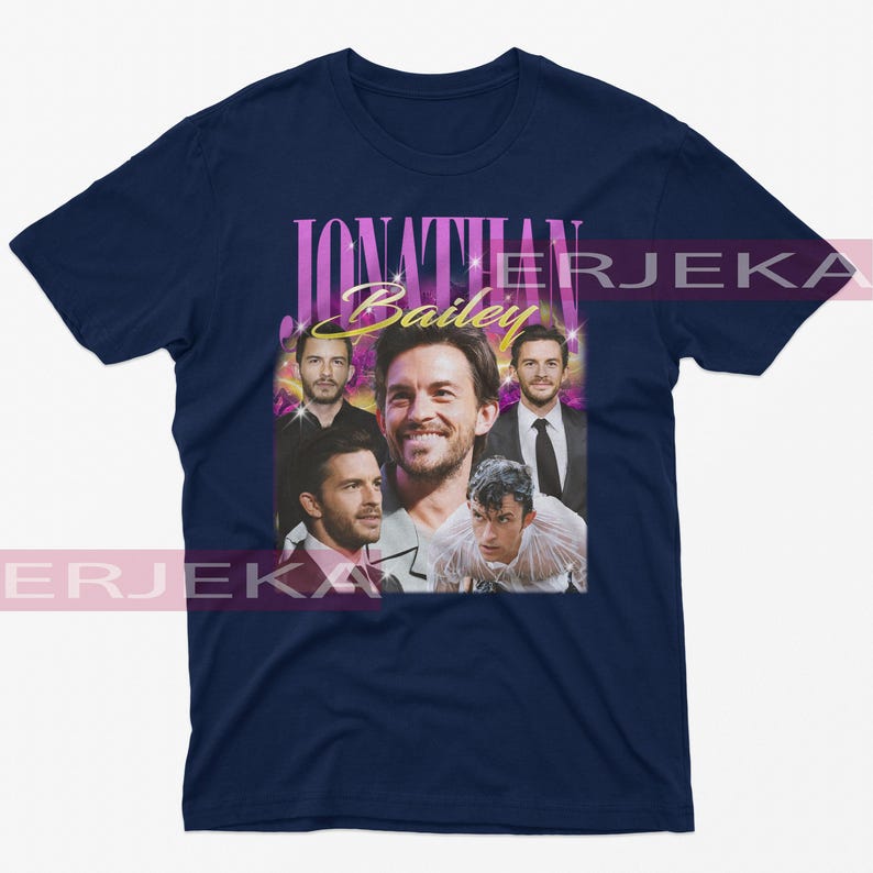 JONATHAN BAILEY Vintage Shirt, Jonathan Bailey Homage Tshirt, Jonathan Bailey Fan Tees, Jonathan Bailey Retro 90s Sweater, Jonathan Bailey image 2