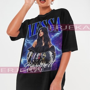 Limited Unisex NESSA BARRETT Vintage Shirt| Nessa Barrett Homage Fan Tees| Nessa Barrett Homage Retro| Nessa Barrett Retro 90s Sweatshirt