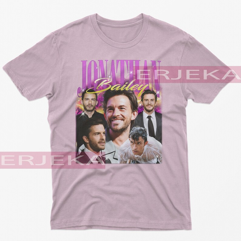 JONATHAN BAILEY Vintage Shirt, Jonathan Bailey Homage Tshirt, Jonathan Bailey Fan Tees, Jonathan Bailey Retro 90s Sweater, Jonathan Bailey image 3