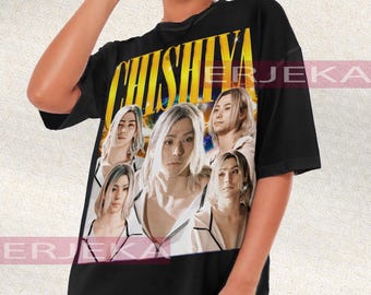 Camiseta RETRO CHISHIYA de Alice in Borderland - Camiseta de Jdrama, Camisetas Arisu, Karube, Chouta, Carta de 7 Corazones, Fanático del Manga, Fanático del Anime, Japonés