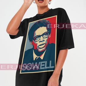 RETRO Thomas Sowell Socialism Quote Shirt | Vintage Shirt Retro 90s | Homage Shirt | Politician | Supporter | Economics | Economist