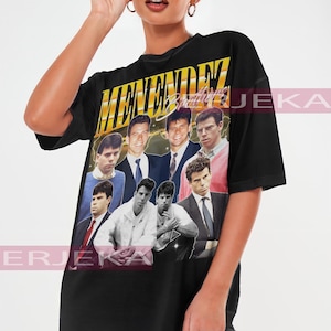 Maglietta Menendez Brothers, maglietta Erik & Lyle anni '80, regalo per fan di True Crime, maglietta retrò Monster, Eric Menendez, Nicholas Chavez, maglietta Cooper Koch