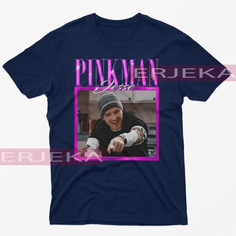 JESSE PINKMAN Shirt | Vintage Jesse Pinkman Shirt Retro | Breaking Bad Shirt | Jesse Pinkman Shirt, Heisenberg Shirt, Walter White Shirt image 3