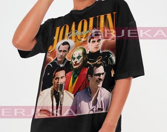 JOAQUIN PHOENIX T-shirt Unisex Vintage Shirt, Birthday Gift Joaquen Phoenix Fan Shirt, Aesthetic Classic Retro Shirt, Joke Shirt Tee