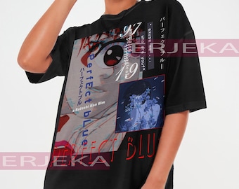 PERFECT BLAUW Mima Kirigoe-shirt, perfect blauw hommage-shirt, perfect blauw T-shirt, perfect blauw Satoshi Kon-sweater, anime Otaku-merchandisecadeau