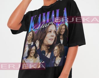 KAMALA HARRIS Retro T-shirt - Kamala Harris Tee, Kamala Harris Long Sleeve Shirt, Kamala Harris Fans Tee, Kamala Harris Kids Tee