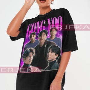 GONG YOO Unisex Tees Korean Drama Shirt, Gong Yoo Tees Vintage, Gong Yoo T-Shirt Homage Bootleg Sweatshirt Retro Gift Fan Tee