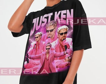 Rayan Gosling Oscar Leistung Ich bin nur Ken Shirt, 90er Jahre inspiriertes Vintage T-Shirt, Rayan Gosling Grafik T-Shirt, Big Ken Energie T-Shirt