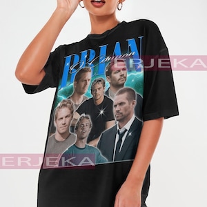 Retro Brian O'Conner Shirt -Brian O'Conner Tshirt,Brian O'Conner T-shirt,Brian O'Conner T shirt,Brian O'Conner Sweatshirt,Brian O'Conner Tee