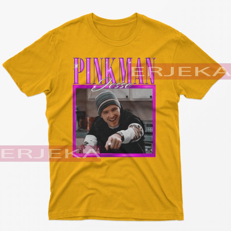 JESSE PINKMAN Shirt | Vintage Jesse Pinkman Shirt Retro | Breaking Bad Shirt | Jesse Pinkman Shirt, Heisenberg Shirt, Walter White Shirt image 5