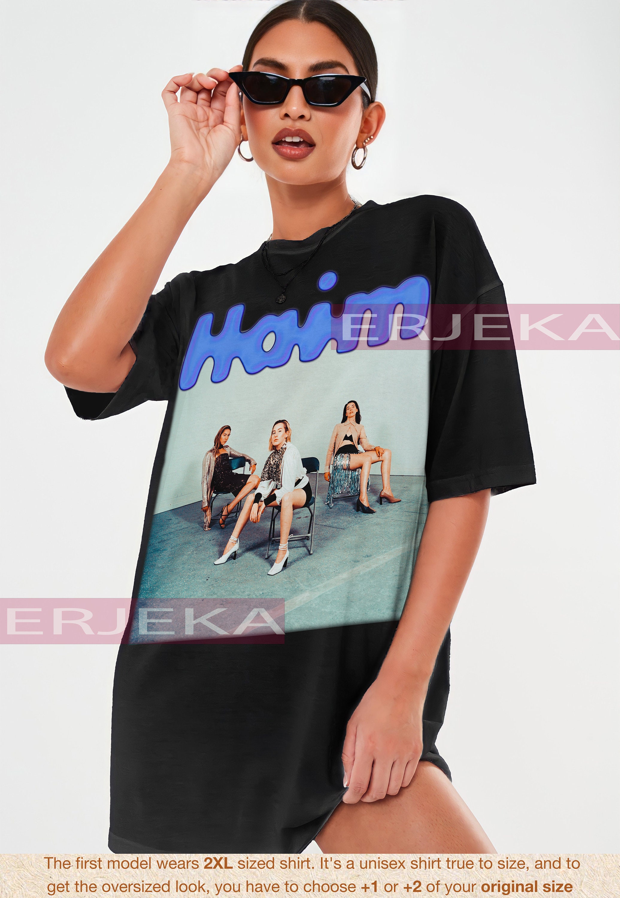 Haim , Haim Shirt , Haim Fan Tee , Haim Merch , Vintage Haim Retro