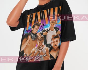 Maglietta vintage VINNIE HACKER, maglietta omaggio a Vinnie Hacker, magliette fan di Vinnie Hacker, maglione retrò anni '90 di Vinnie Hacker, regalo di merchandising di Vinnie Hacker